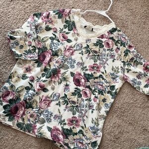 Vintage Swat Floral‎ Top Size Medium